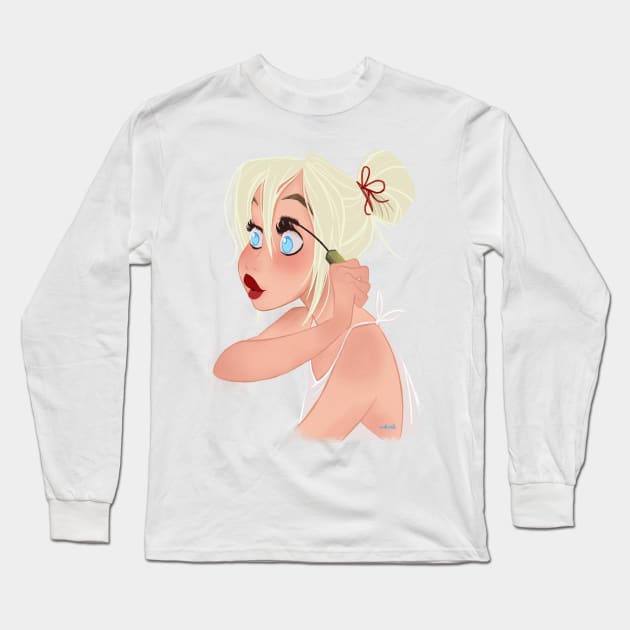 MASCARA Long Sleeve T-Shirt by MeikeARTS